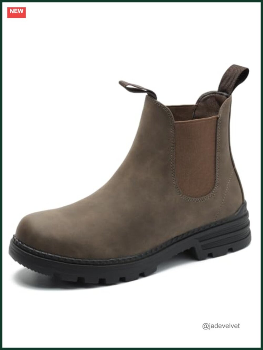 Waterproof Chelsea Hiking Boots for Women Slip-On Ankle Boots